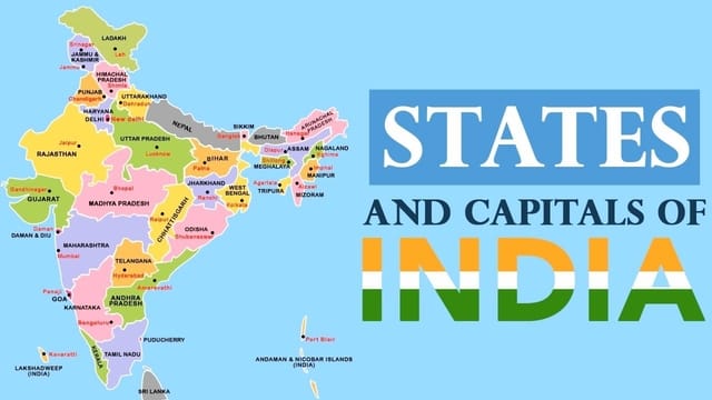 Bharat mein kitne rajya hain 2021- राज्य और केंद्र शासित प्रदेश