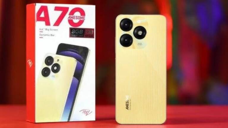 Itel A70 Price : सिर्फ 6299 रुपये में लॉन्च हुआ धमाकेदार फोन, 4GB + 64GB स्टोरेज, 8MP सेल्फी कैमरा और 5,000mAh की बैटरी