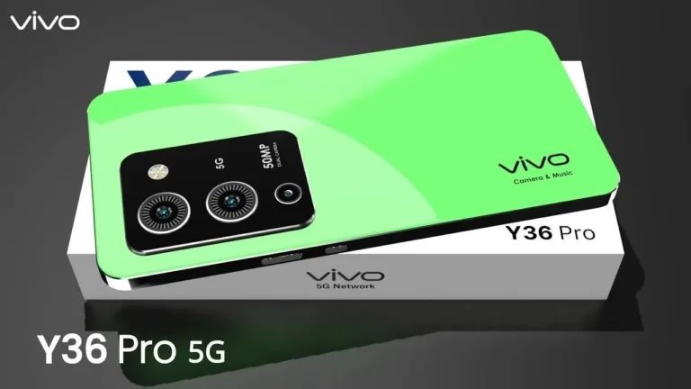 Vivo का जबर्दस्त फोन Vivo Y36 Pro 5G हुआ लॉन्च, 12GB RAM और 512GB स्टोरेज के साथ 8000mAh की दमदारबैटरी