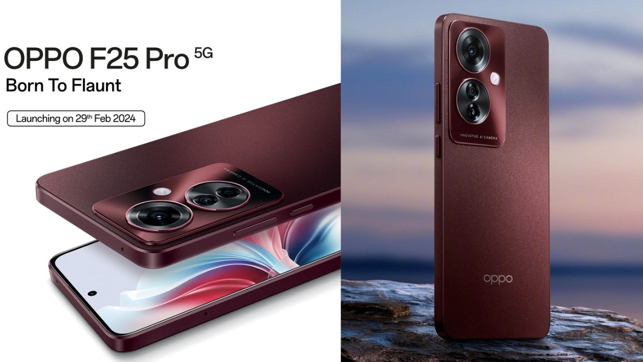 Oppo F25 Pro 5G :लॉन्च हुआ ओप्पो का 64MP कैमरा और 67W चार्जिंग वाला शानदार लुकिंग फोन, प्राइस चेक करें